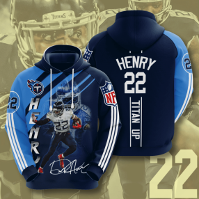 Tennessee Titans Derrick Henry 3D Hoodie Sweatshirt For Fans Men Women All Over Printed Hoodie