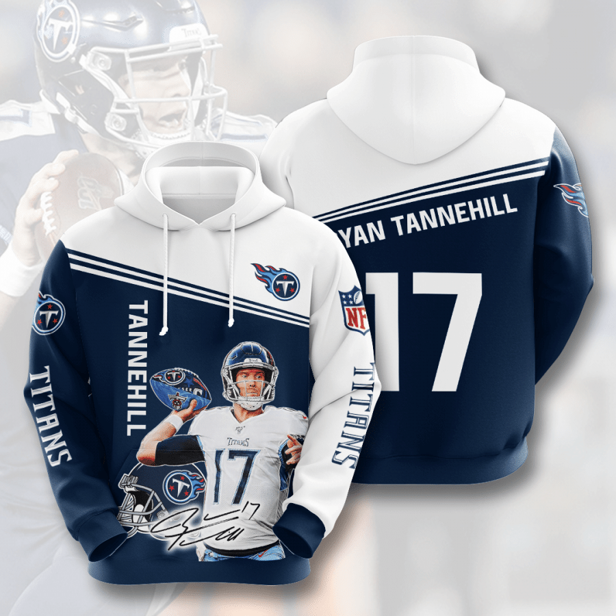 Tennessee Titans Ryan Tannehill 3D Hoodie For Men For Women All Over Printed Hoodie