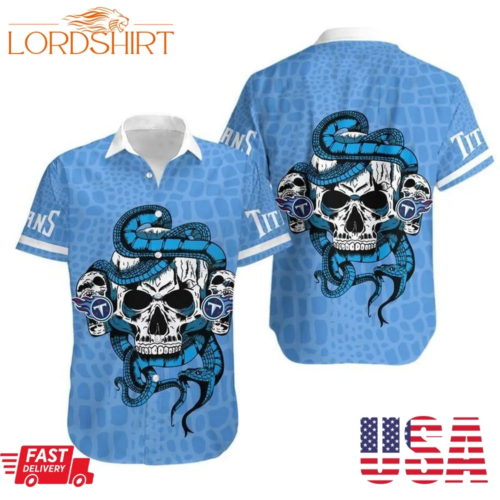 Tennessee Titans Snake And Skull Hawaii Shirt And Shorts Summer Collection H97