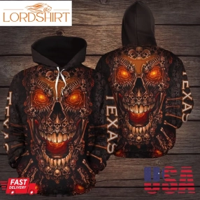 Texas Kings Skull 3D Hoodie For Men For Women Texas All Over Printed Hoodie Texas 3D Full Printing Shirt