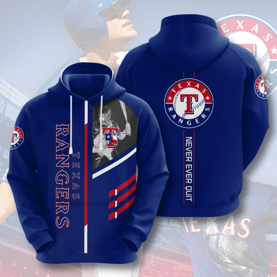 Texas Rangers Men And Women 3D Full Printing Hoodie Texas Rangers 3D Full Printing Shirt