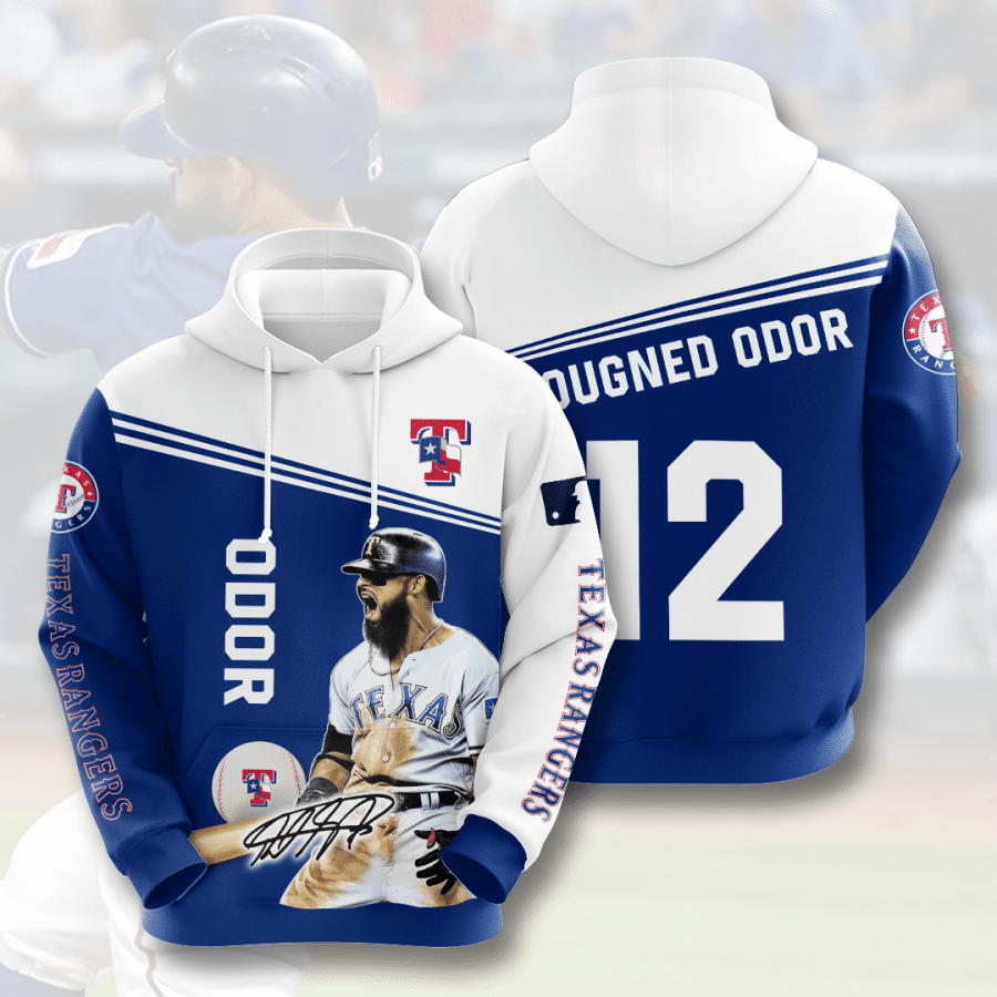 Texas Rangers Rougned Odor 3D Hoodie For Men For Women All Over Printed Hoodie