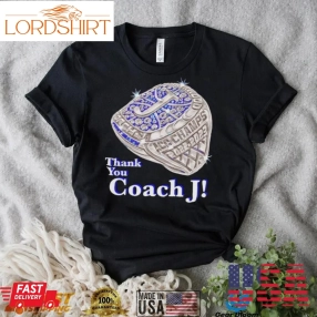 Thank You Coach J Acc Champs 2022 2023 Ring Shirt