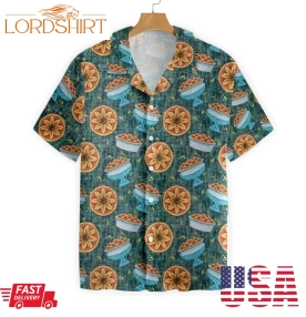 Thanksgiving Autumn Pie Hawaiian Shirt