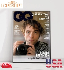 The Batman Robert Pattinson Gq Magazine Canvas