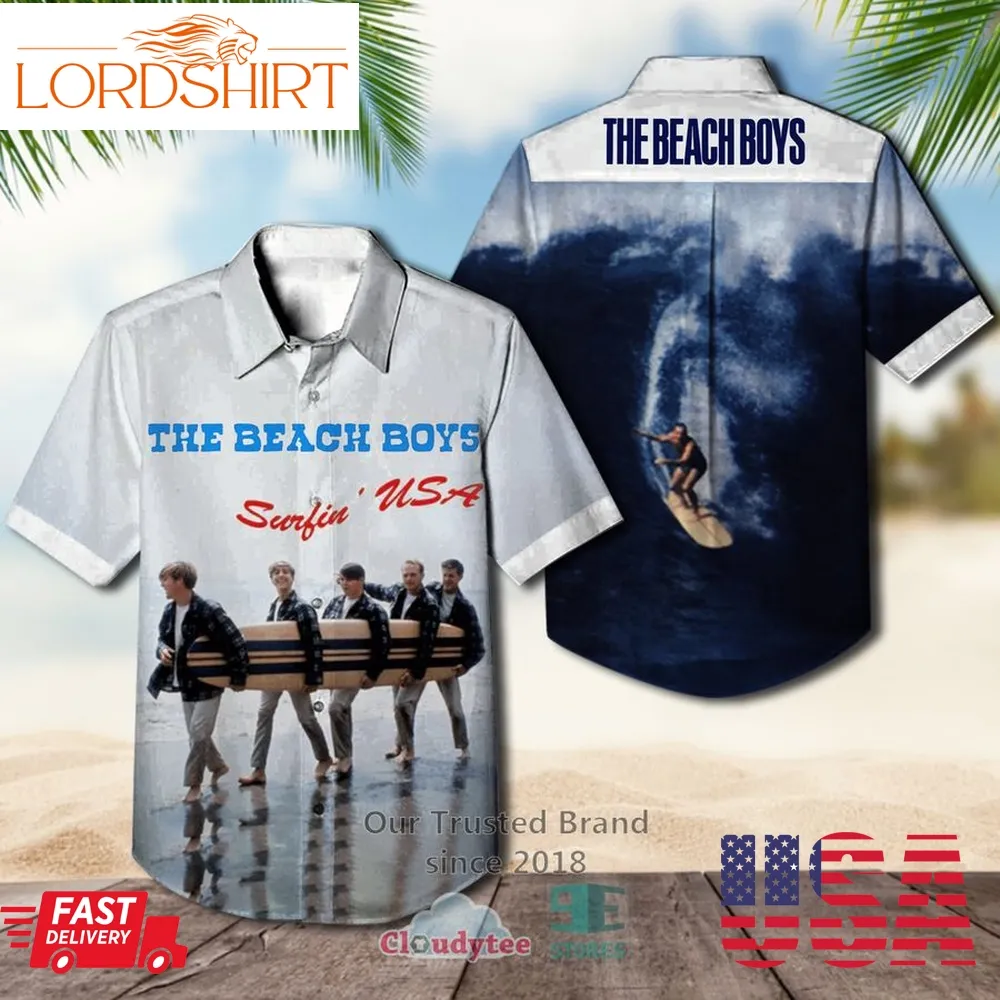 The Beach Boys Surfer Girl Hawaiian Casual Shirt