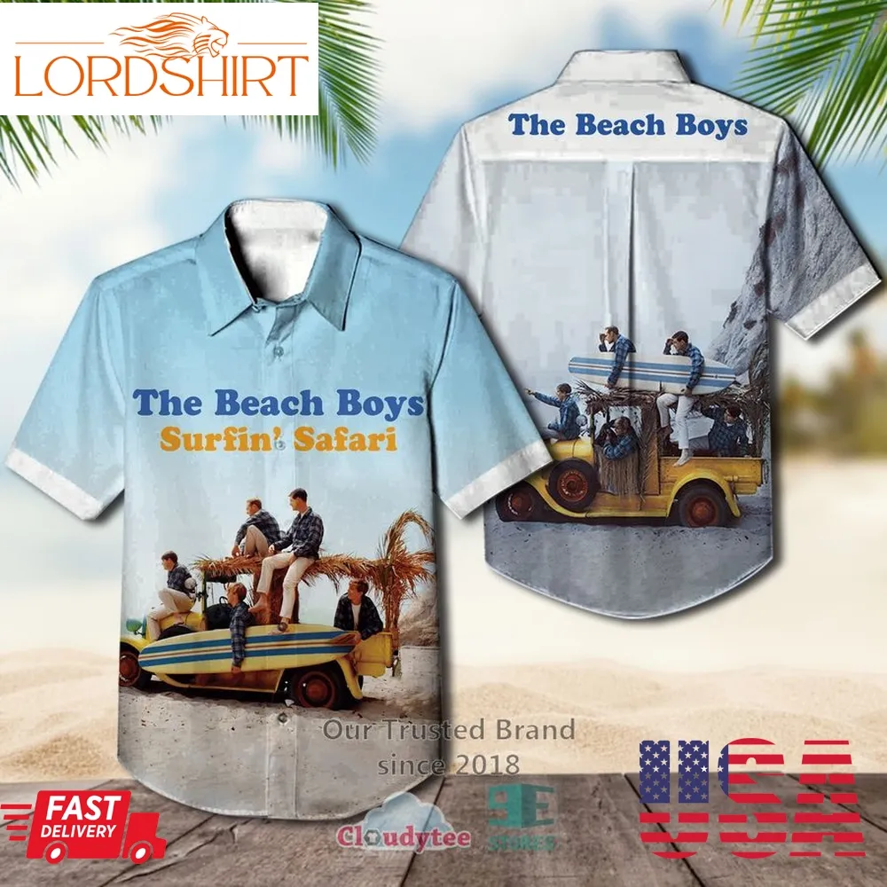 The Beach Boys Surfin' Safari Hawaiian Casual Shirt