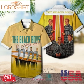 The Beach Boys Surfin Usa Hawaiian Casual Shirt