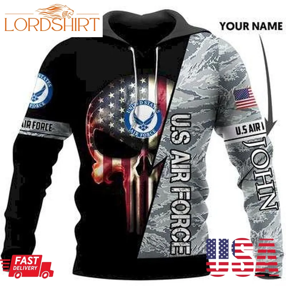 The Best Selling Custom Name Us Navy Skull American Flag Camo Full O