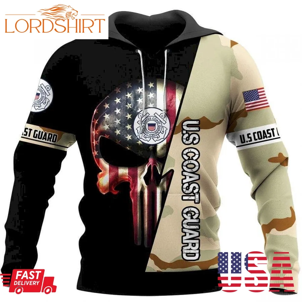 The Best Selling Skull American Flag Us Navy Seal Full Over Printed