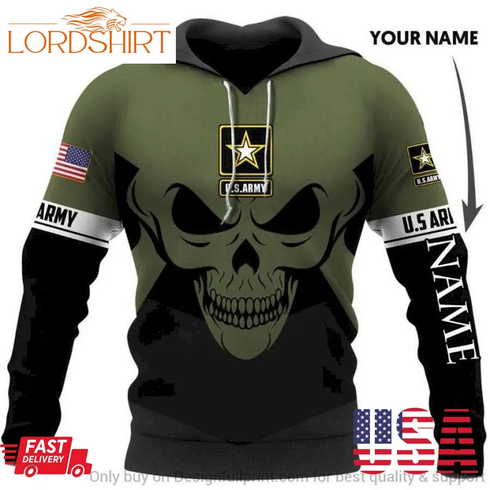 The Best Selling Us Marine Skull American Flag Camo Full Over Printe