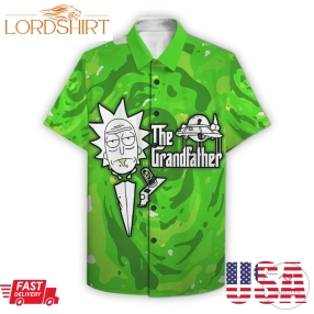 The Grandfather Rick And Morty Hawaiian Shirt