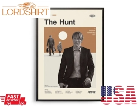 The Hunt Vintage Movie Print Retro Movie Poster Midcentury Modern Retro Tv Show Poster Minimal Movie Art Best Movies Of All Time Art