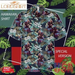 The Mandalorian Star Wars This Is The Way Tropcial Hawaiian Shirt