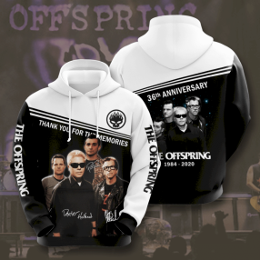 The Offspring 36Th Anniversary 3D Hoodie Full Print Ipq3606 Men Women