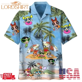 The Powerpuff Girls Hawaiian Shirt