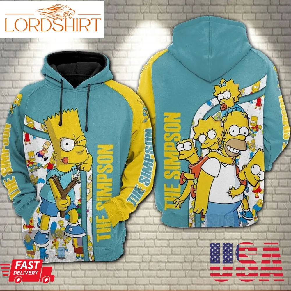 The Simpson Pullover And Zip Pered Hoodies Custom 3D Graphic Printed 3D Hoodie All Over Print Hoodie For Men For Womenhoodie