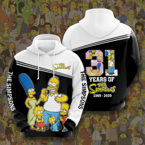 The Simpsons 3D Hoodie Ipq3392 All Over Print For Men And Women