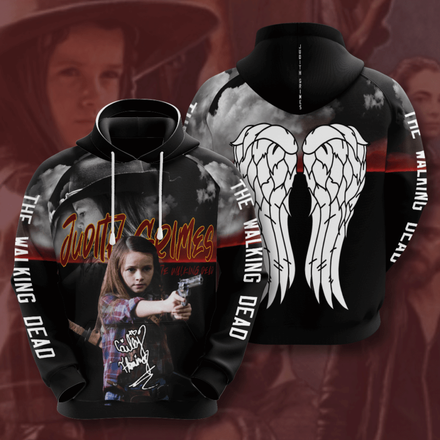 The Walking Dead And Judith Grimes Movie Character 3D Hoodie For Men For Women All Over Printed Hoodie Shirt 2020