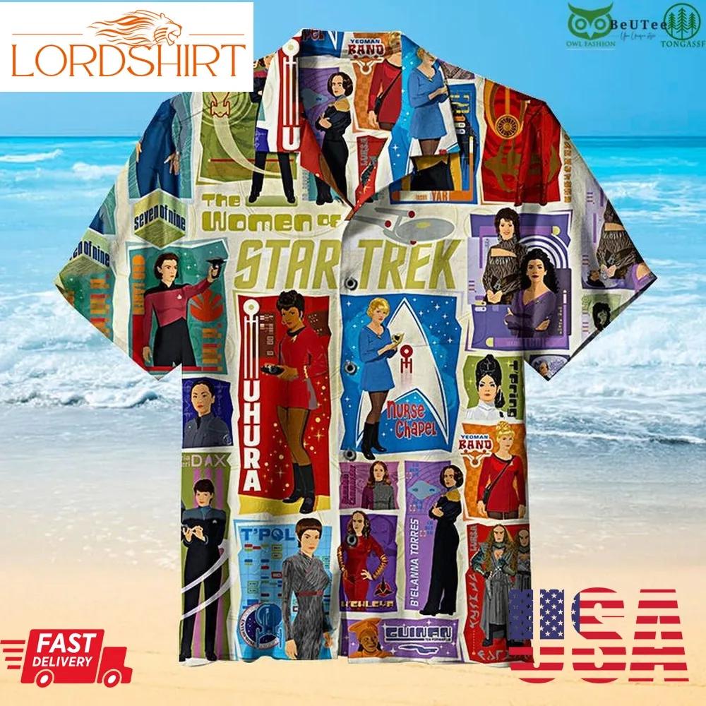 The Women Of Star Trek Hawaiian Shirt