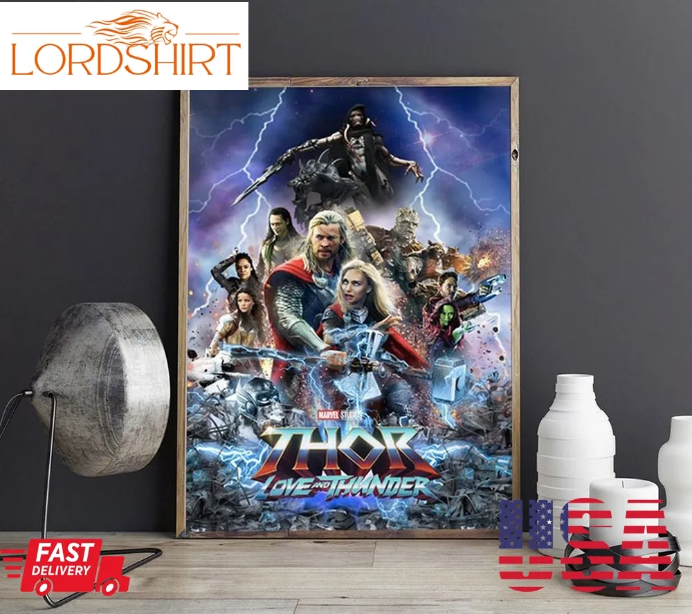 Thor Love And Thunder Movies Canvas