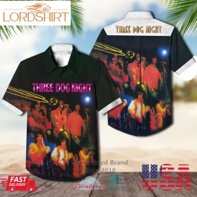 Three Dog Night The Show Album Hawaiian Casual Shirt