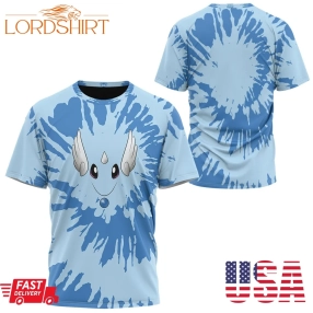 Tie Dye Dragonair Face Custom T Shirt Apparel