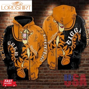 Tigger 3D Hoodie For Men For Women All Over Printed Hoodie