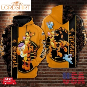 Tigger 8 3D Hoodie For Men For Women All Over Printed Hoodie