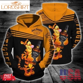 Tigger Ack Daniels 3D Hoodie For Men For Women All Over Printed Hoodie