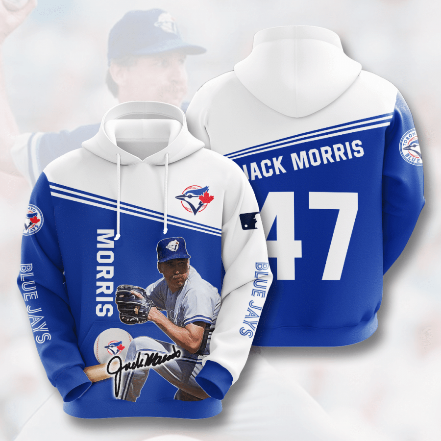 Toronto Blue Jays Jack Morris 3D Hoodie For Men For Women All Over Printed Hoodie