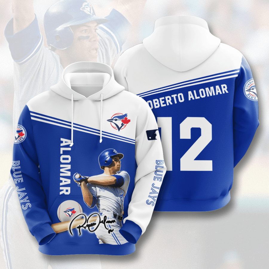 Toronto Blue Jays Roberto Alomar 3D Hoodie For Men For Women All Over Printed Hoodie