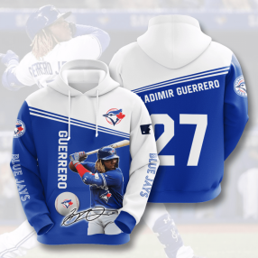 Toronto Blue Jays Vladimir Guerrero Jr 3D Hoodie For Men For Women All Over Printed Hoodie