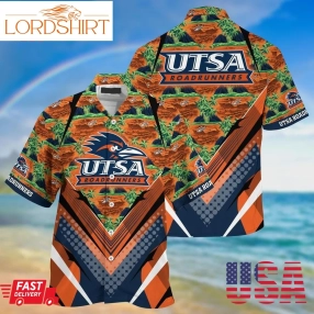 Trending Utsa Roadrunners Summer Hawaiian Shirt And Shorts, For Sports Fans This Season