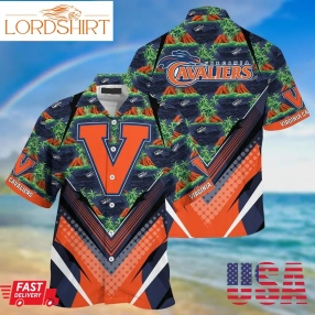 Trending Virginia Cavaliers Summer Hawaiian Shirt And Shorts, For Sports Fans This Season