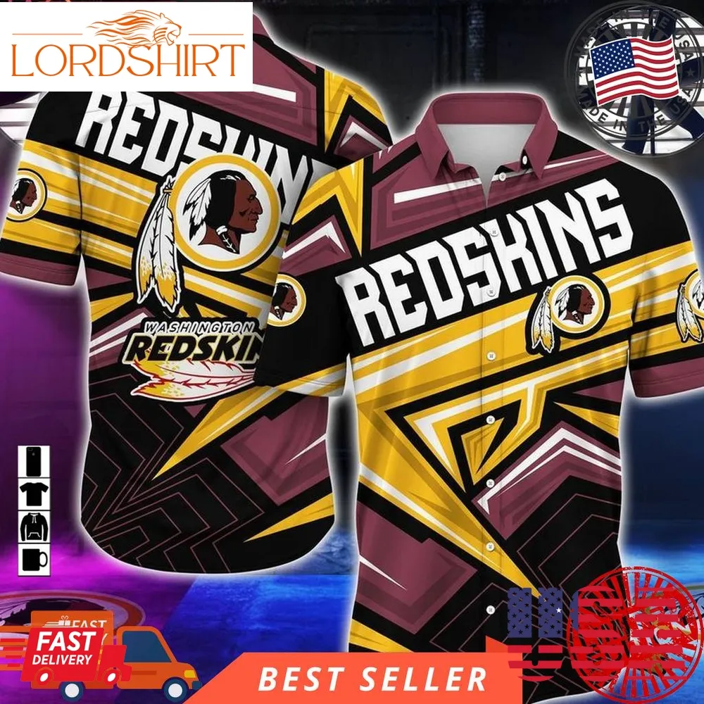 Trending Washington Redskins Nfl Summer Hawaiian Shirt New Collection For Sports Fans