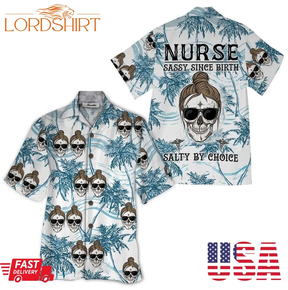 Tropical Summer Aloha Hawaiian Shirt Nurse Hd Dd14