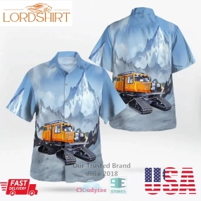 Tucker Sno Cat Blue Hawaiian Shirt