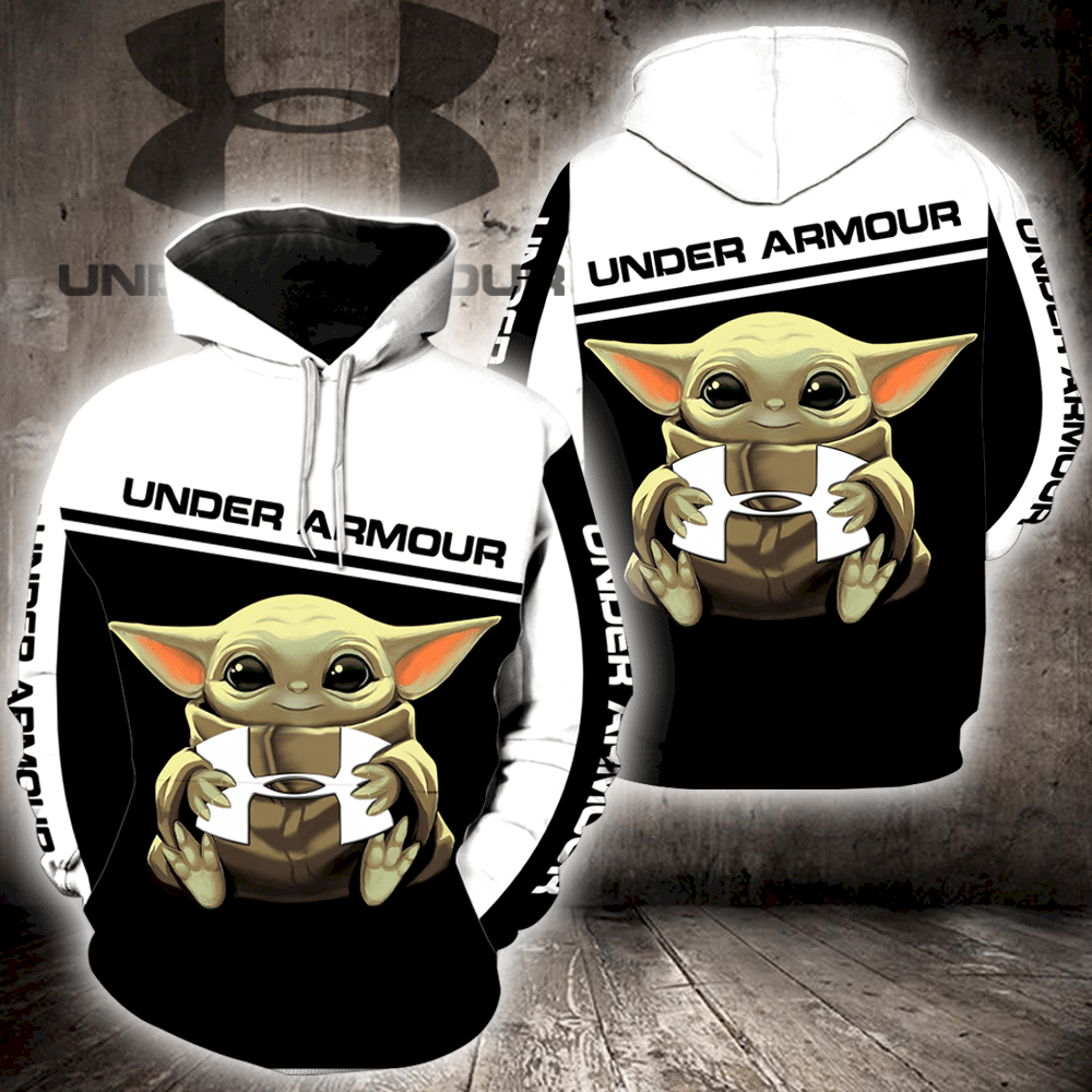 Under Armour Baby Yoda New Full All Over Print V1568 Hoodie