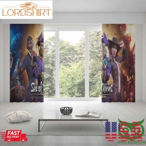 Unique Poster Sea Of Thieves Window Curtain