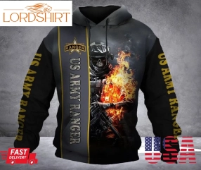 Us Army Ranger 3D Hoodie For Men For Women All Over Printed Hoodie