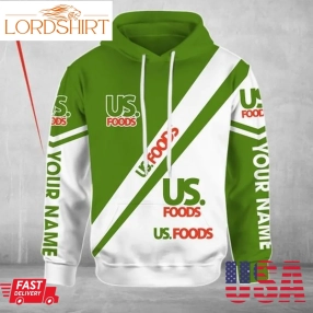 Us Foods All Over Print Custom Name Hoodie And Pant