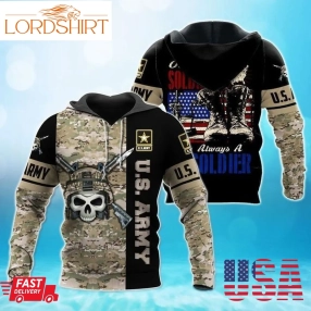 Us Navy Camouflage Punisher Skull 3D Hoodie Sweatshirt