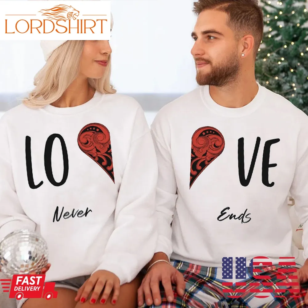 Valentines Couples Gift Matching Couples For Lovers T Shirt