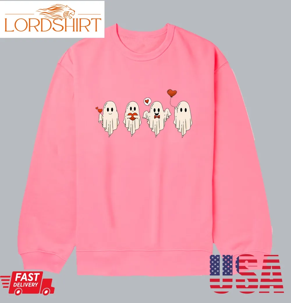 Valentines Ghost Sweatshirt Ss