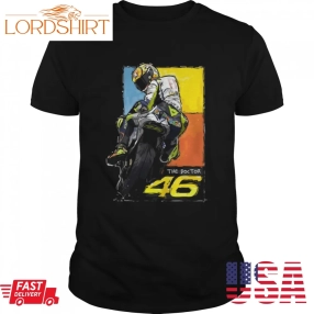 Valentino Rossi Retirement Hand Signature The Doctor 46 Original Shirt