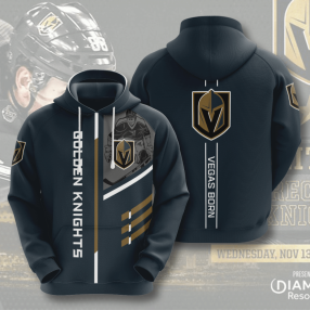 Vegas Golden Knights Men And Women Full Printing Hoodie Vegas Golden Knights 3D Full Printing Shirt