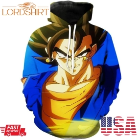 Vegito Dragon Ball Z Vegetto Hoodie 3D