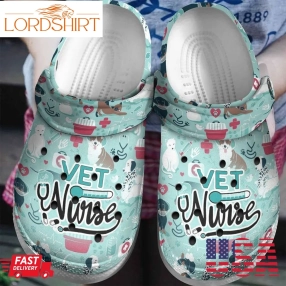 Vet Tech Personalized Clog Custom Crocs Comfortablefashion Style Comfortable For Women Men Kid Print 3D Vet Nurse