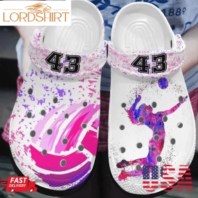 Volleyball Personalized Clog Custom Crocs Comfortablefashion Style Comfortable For Women Men Kid Print 3D Passion